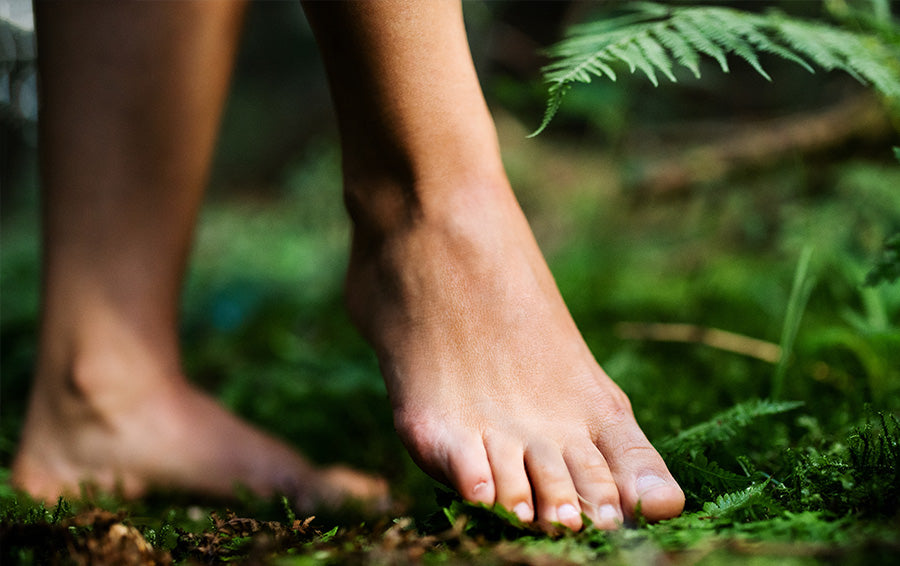 Grounding our feet onto the earth